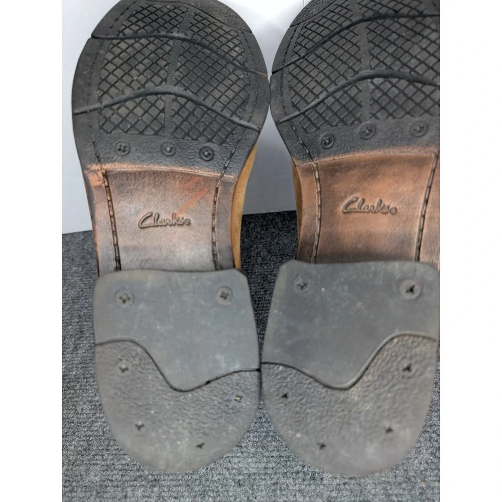 Clarks‎ Men's Chukka Style Tan Suede Books Size 12 READ